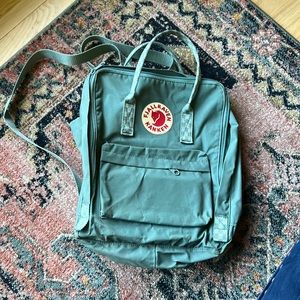 Fjallraven Kanken Frost Green Backpack (regular)